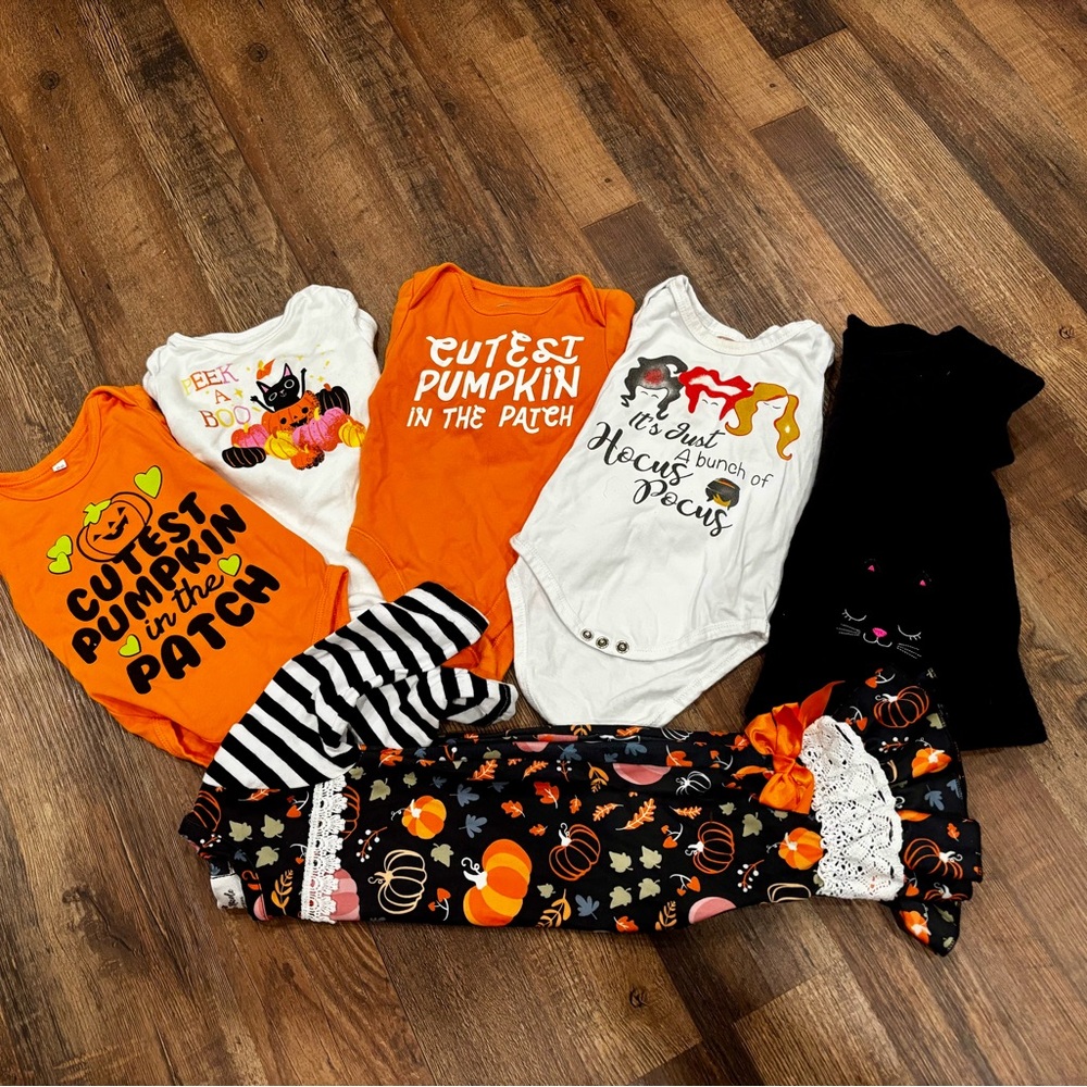 Halloween Baby Onesie and Outfit Set